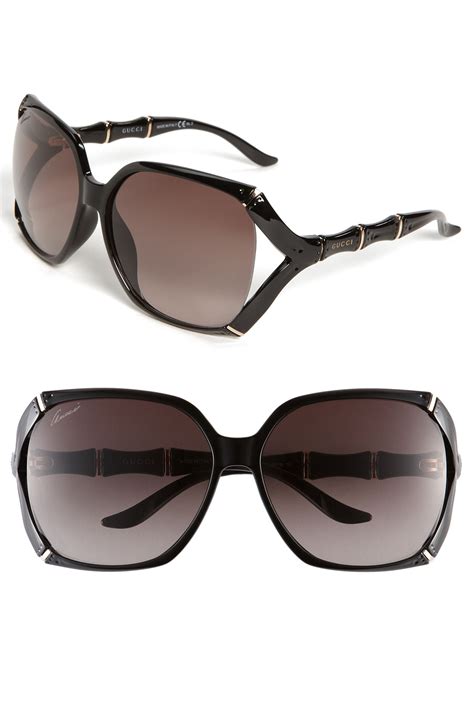 58mm oversized sunglasses gucci|gucci oversized sunglasses 2020.